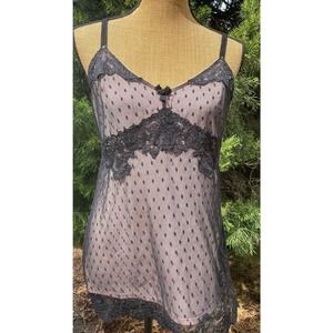 Sona black/Peach Camisole large-NWT